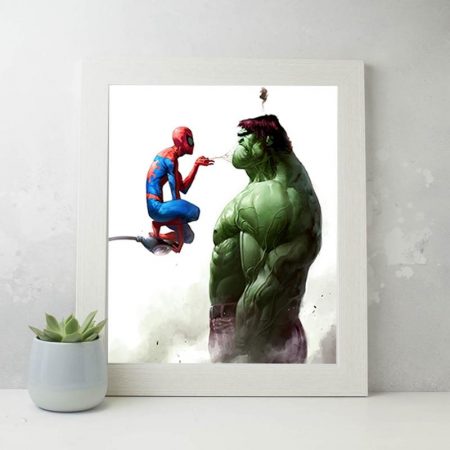 Spiderman And Hulk - DrunkArtist