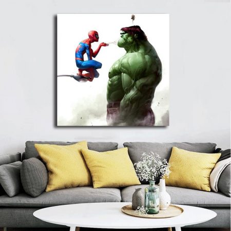 Spiderman And Hulk - DrunkArtist