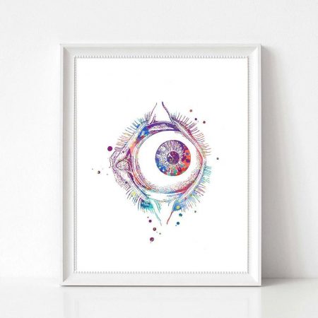 Human Colourful Eye - DrunkArtist