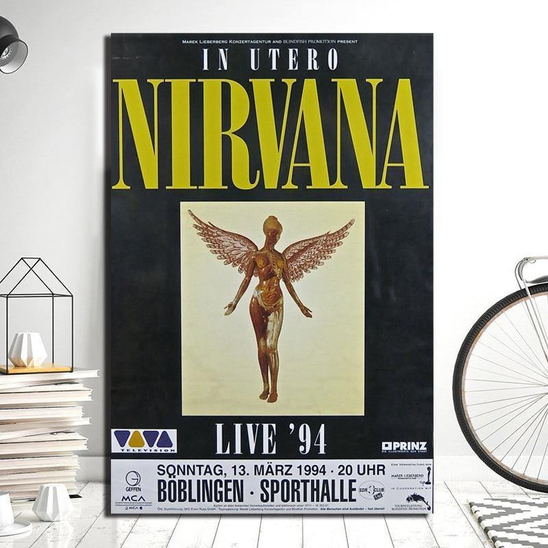 Nirvana 94 Poster - DrunkArtist
