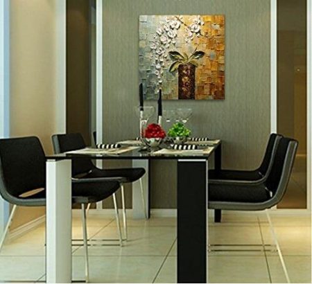 Hand-painted Stem And Flowers - DrunkArtist