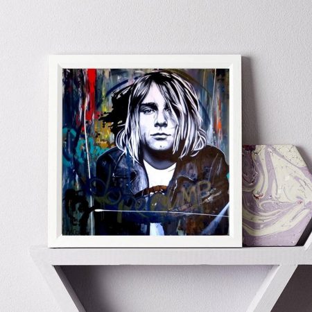 Kurt Cobain Street Art - DrunkArtist
