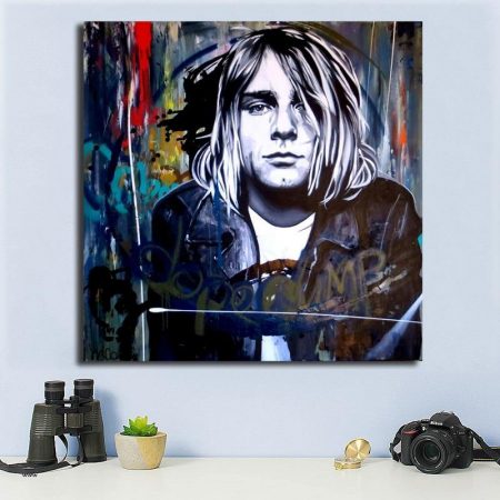 Kurt Cobain Street Art - DrunkArtist