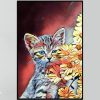 Cat Oil Painting - DrunkArtist