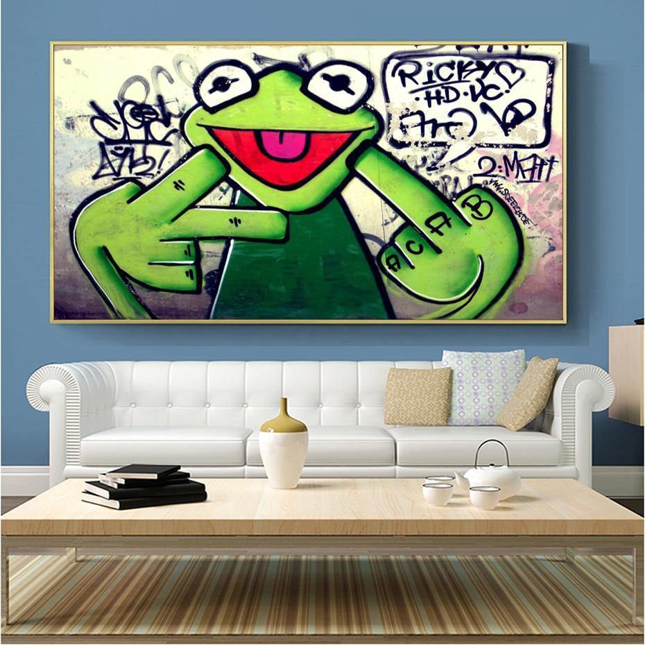 Frog Graffiti - DrunkArtist