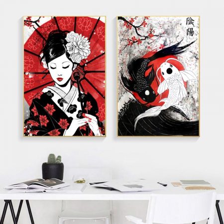 Yin-Yang Geisha - DrunkArtist