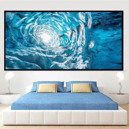 Hand Painted Water Wave Art - DrunkArtist