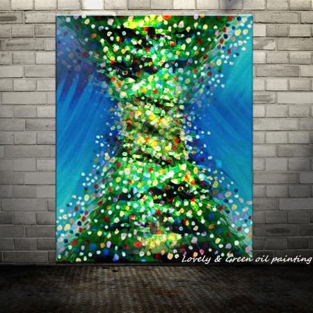 Handpainted Abstract Tree Demon - DrunkArtist