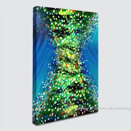 Handpainted Abstract Tree Demon - DrunkArtist