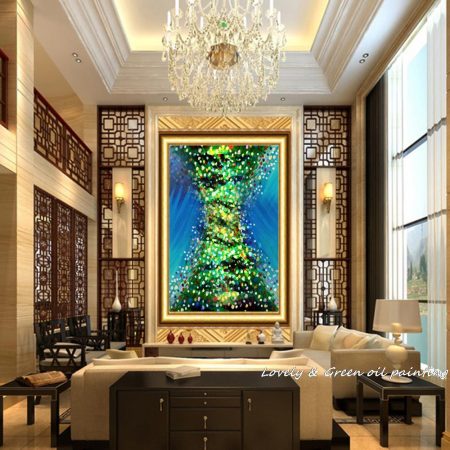 Handpainted Abstract Tree Demon - DrunkArtist