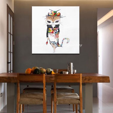 HandPainted Cat Queen - DrunkArtist