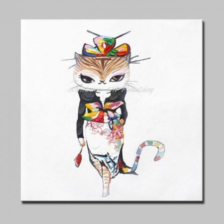 HandPainted Cat Queen - DrunkArtist