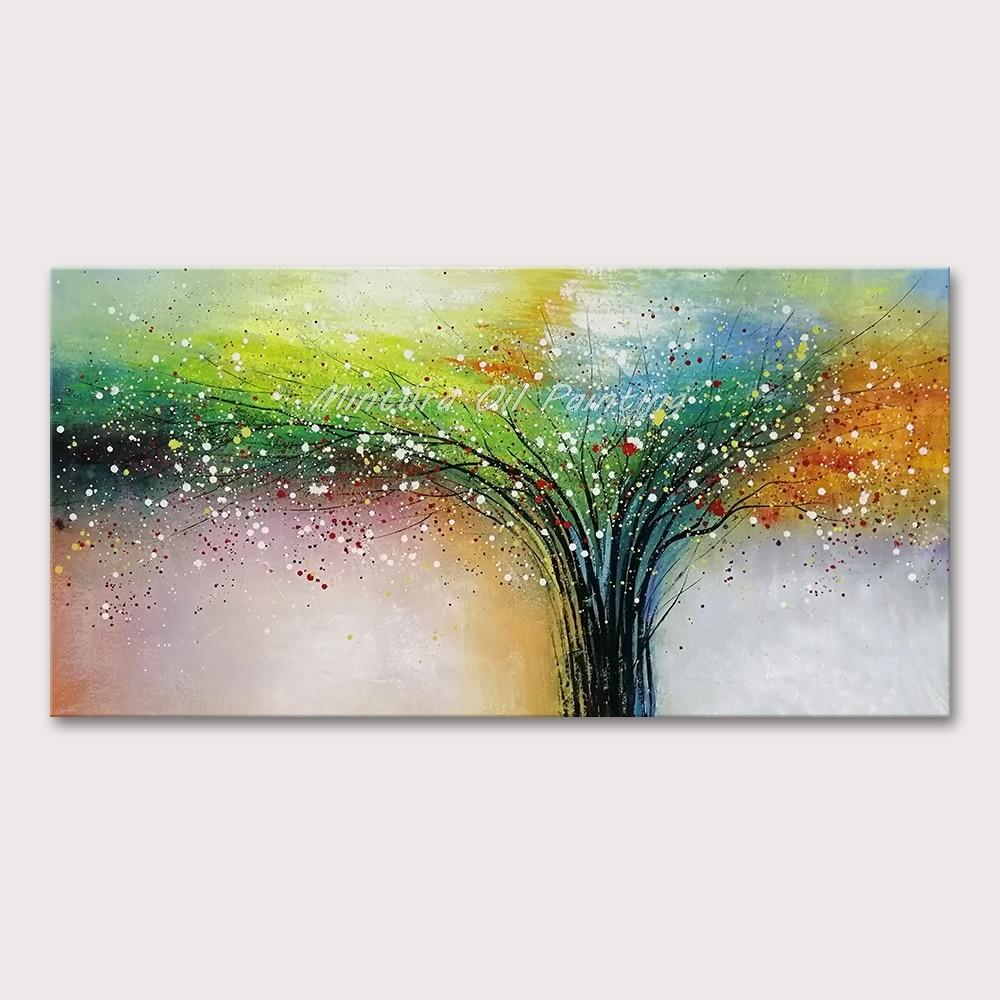 Hand Painted Scatter Colors Tree - DrunkArtist