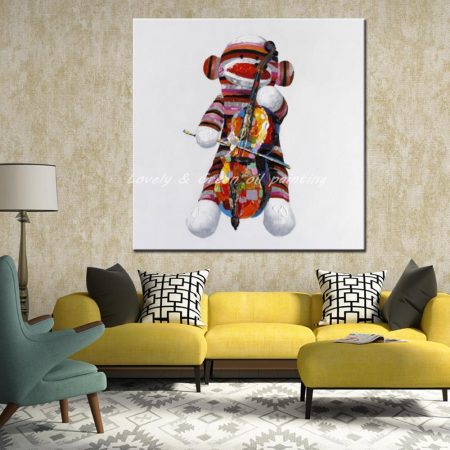 marionette playing violin- DrunkArtist