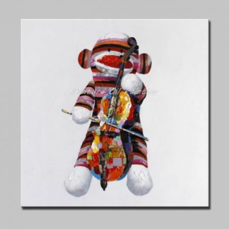 marionette playing violin - DrunkArtist