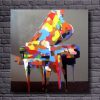 Hand Painted Colorful Piano - DrunkArtist