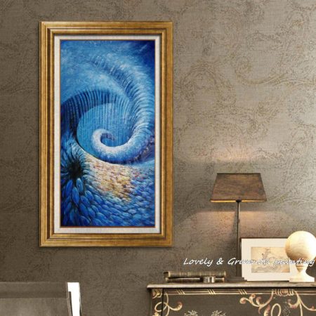 Handpainted Moonlight Sea World - DrunkArtist