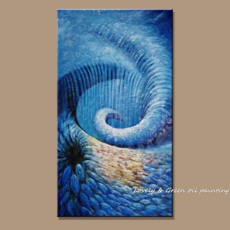 Handpainted Moonlight Sea World - DrunkArtist