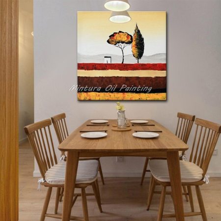 Hand Painted Rural Landscape Oil Painting - DrunkArtist