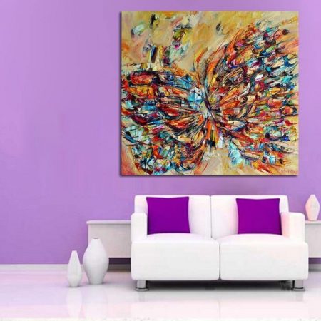 Handpainted Butterfly Effect - DrunkArtist