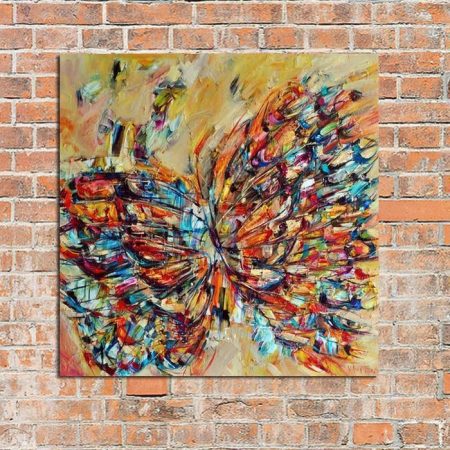 Handpainted Butterfly Effect - DrunkArtist