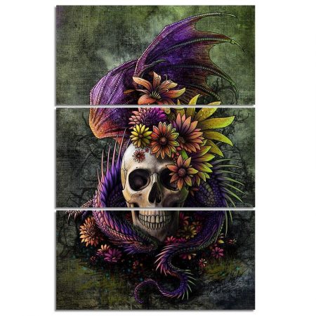 Flowery Skull - DrunkArtist
