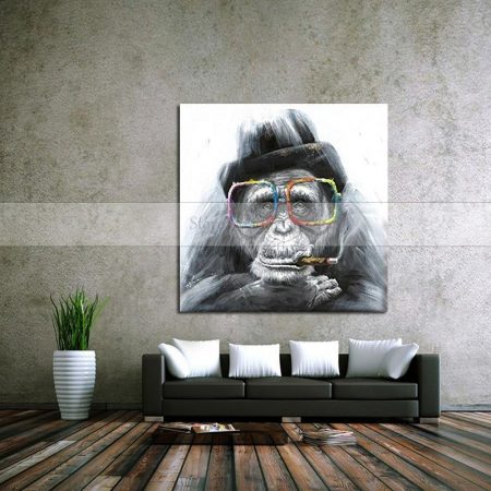 HandPainted Boss Gorilla - DrunkArtist