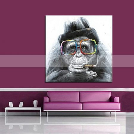 HandPainted Boss Gorilla - DrunkArtist